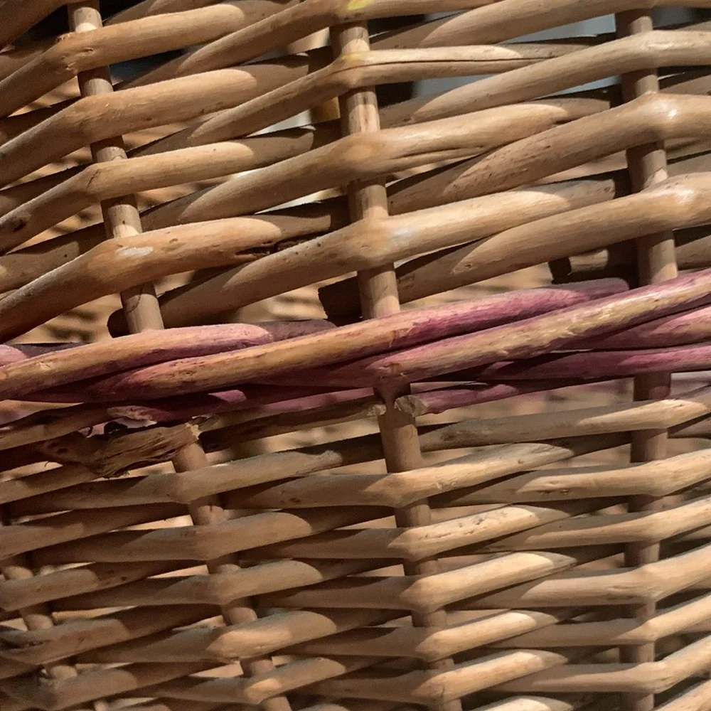 Vintage Large Wicker Basket